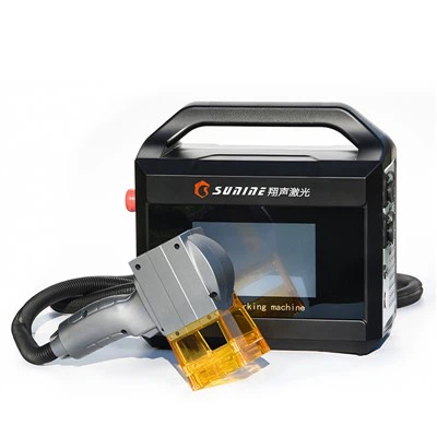 30 W kannettava kuitukäsikäyttöinen lasermerkintäkone